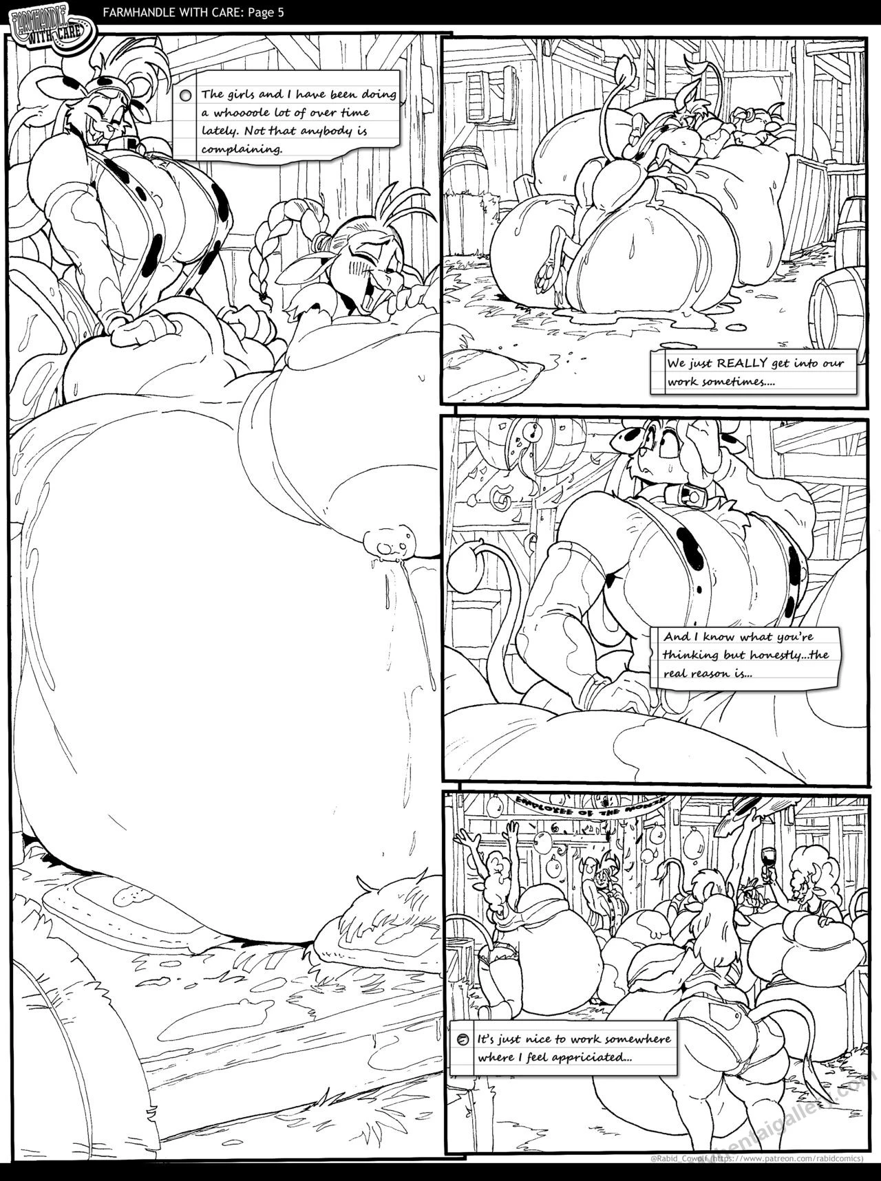 Farmhandle With Care porn comic picture 5
