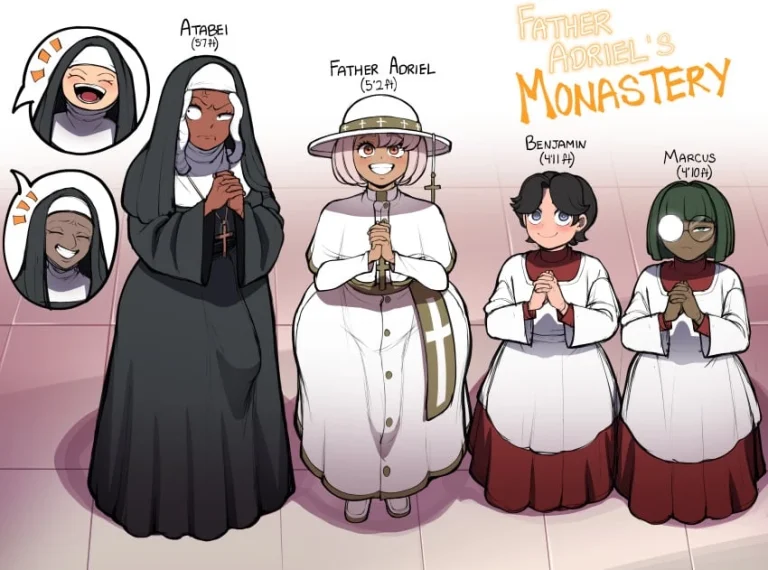 Father Adriel's Monastery porn comic picture 1