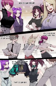 F/DA - Fuck Dem All porn comic picture 1