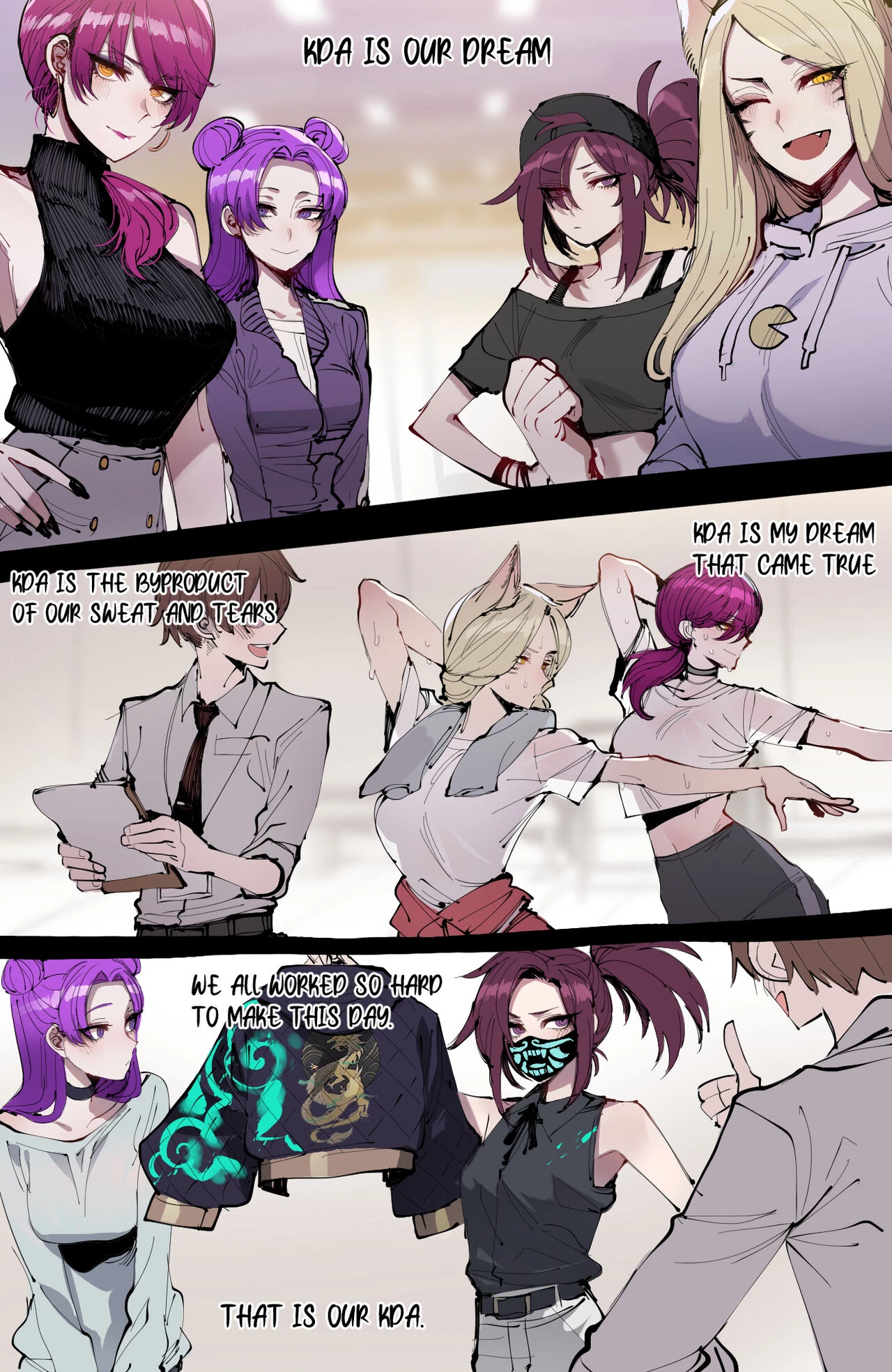 F/DA - Fuck Dem All porn comic picture 1