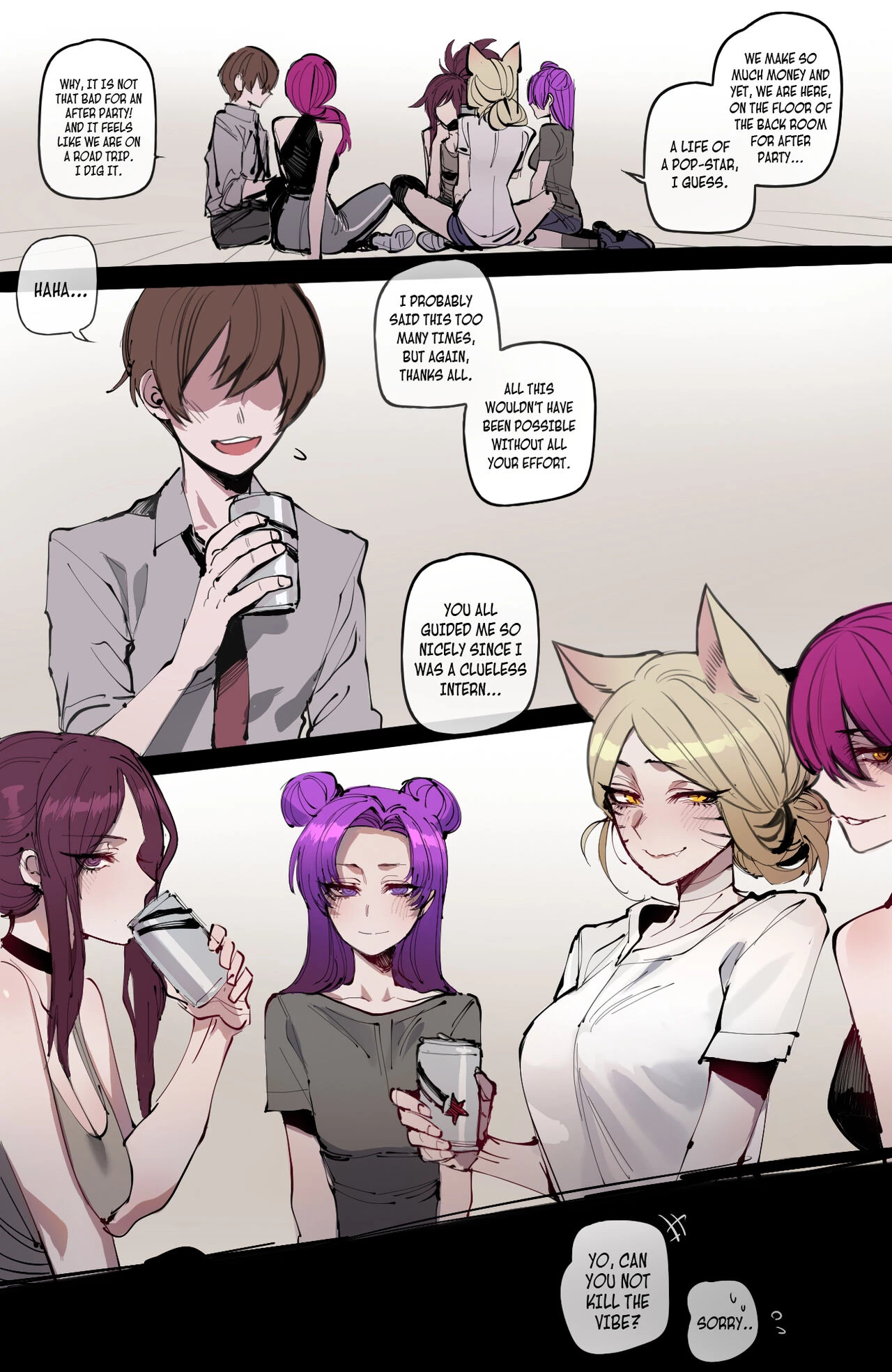 F/DA - Fuck Dem All porn comic picture 3