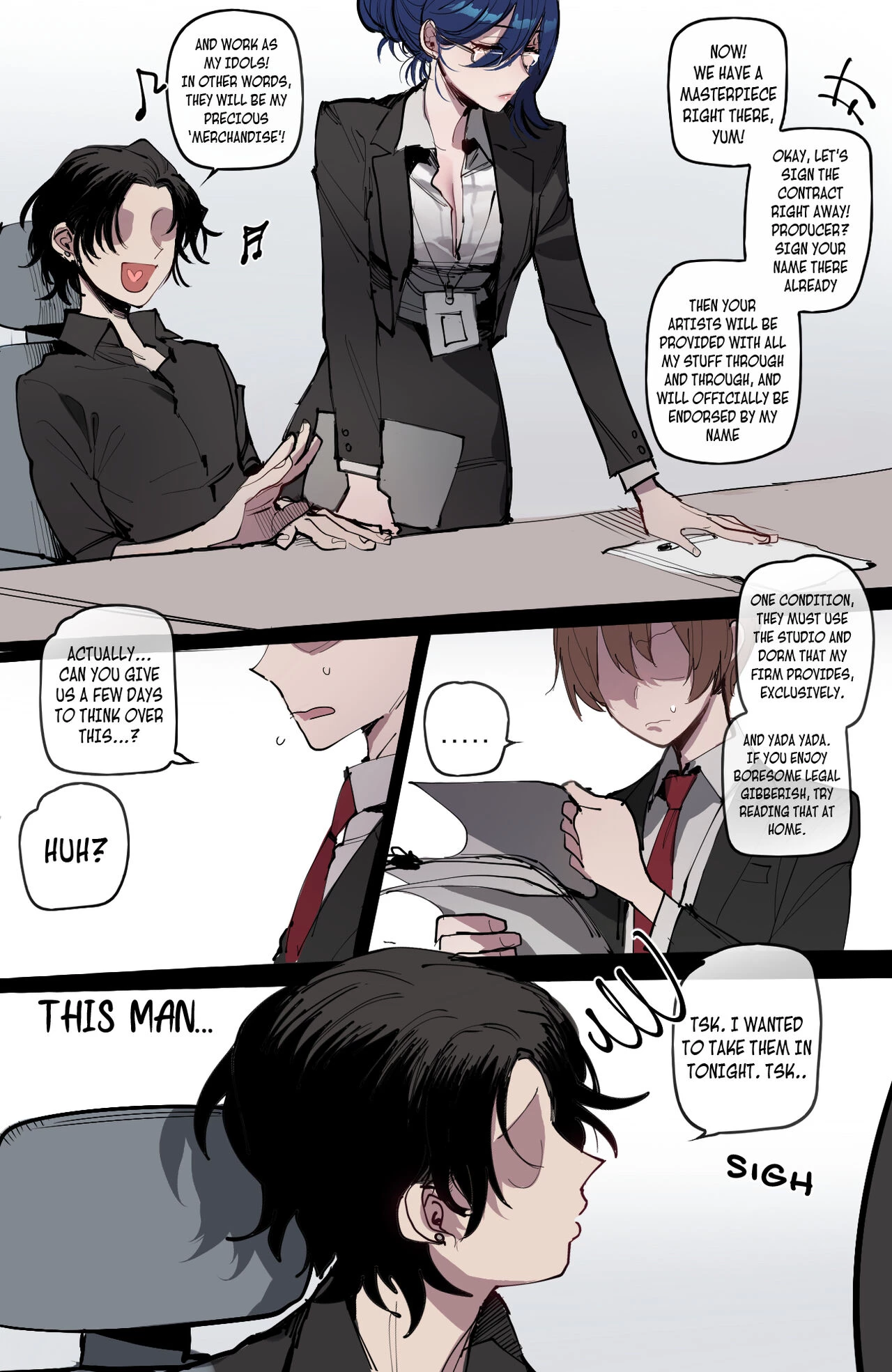 F/DA - Fuck Dem All porn comic picture 7