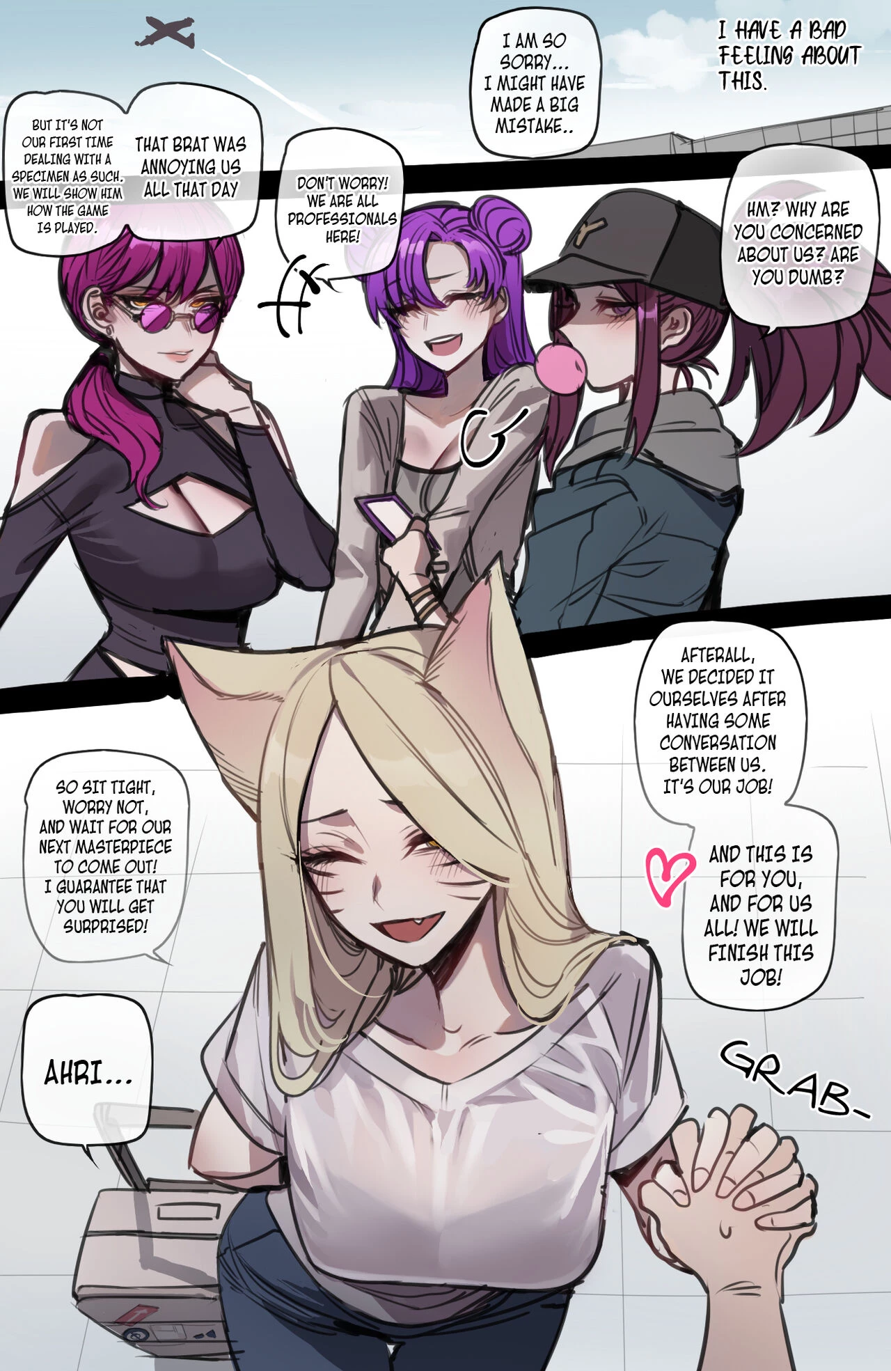 F/DA - Fuck Dem All porn comic picture 9