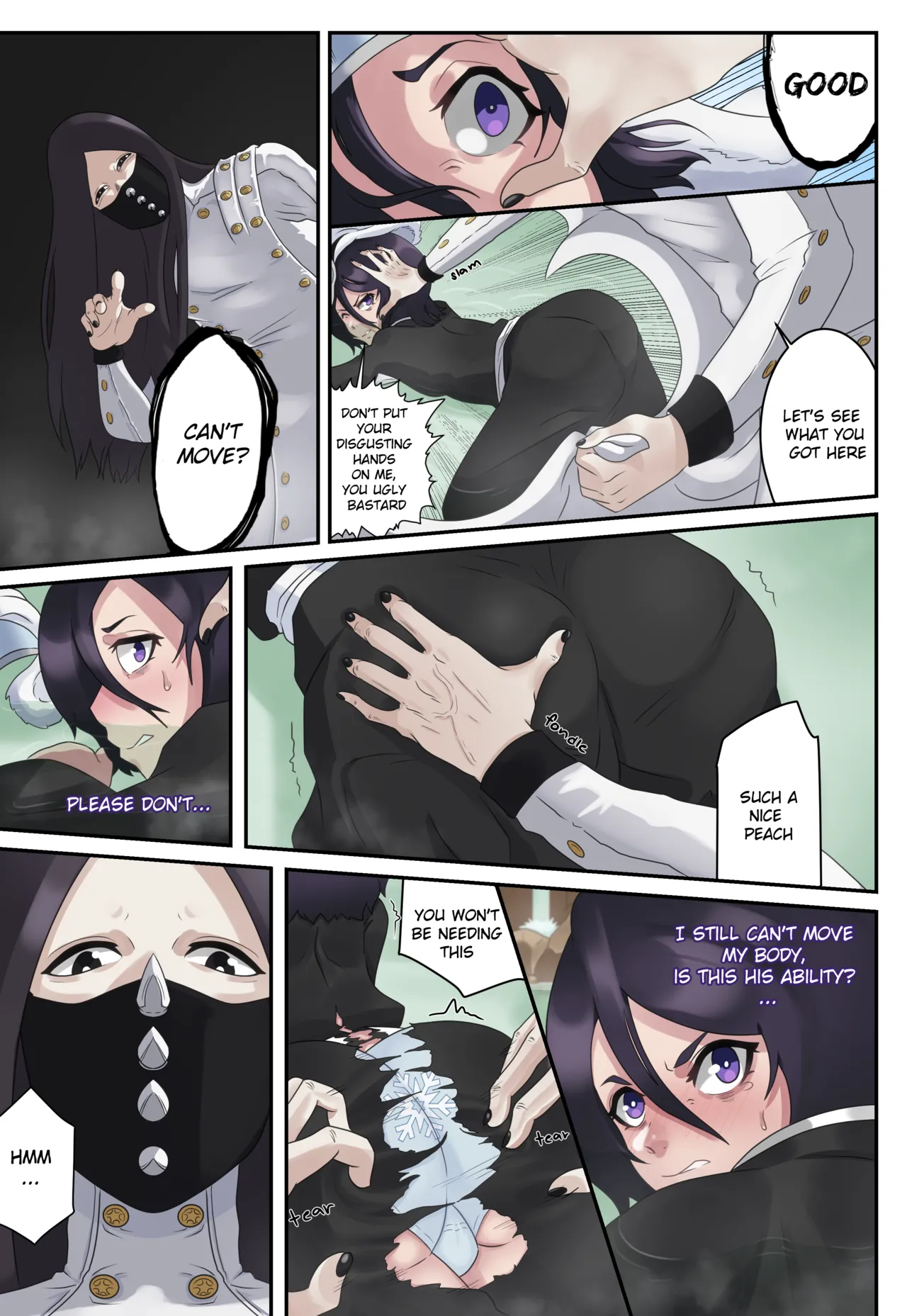 Fear Rear Here: Rukia x As Nodt porn comic picture 2