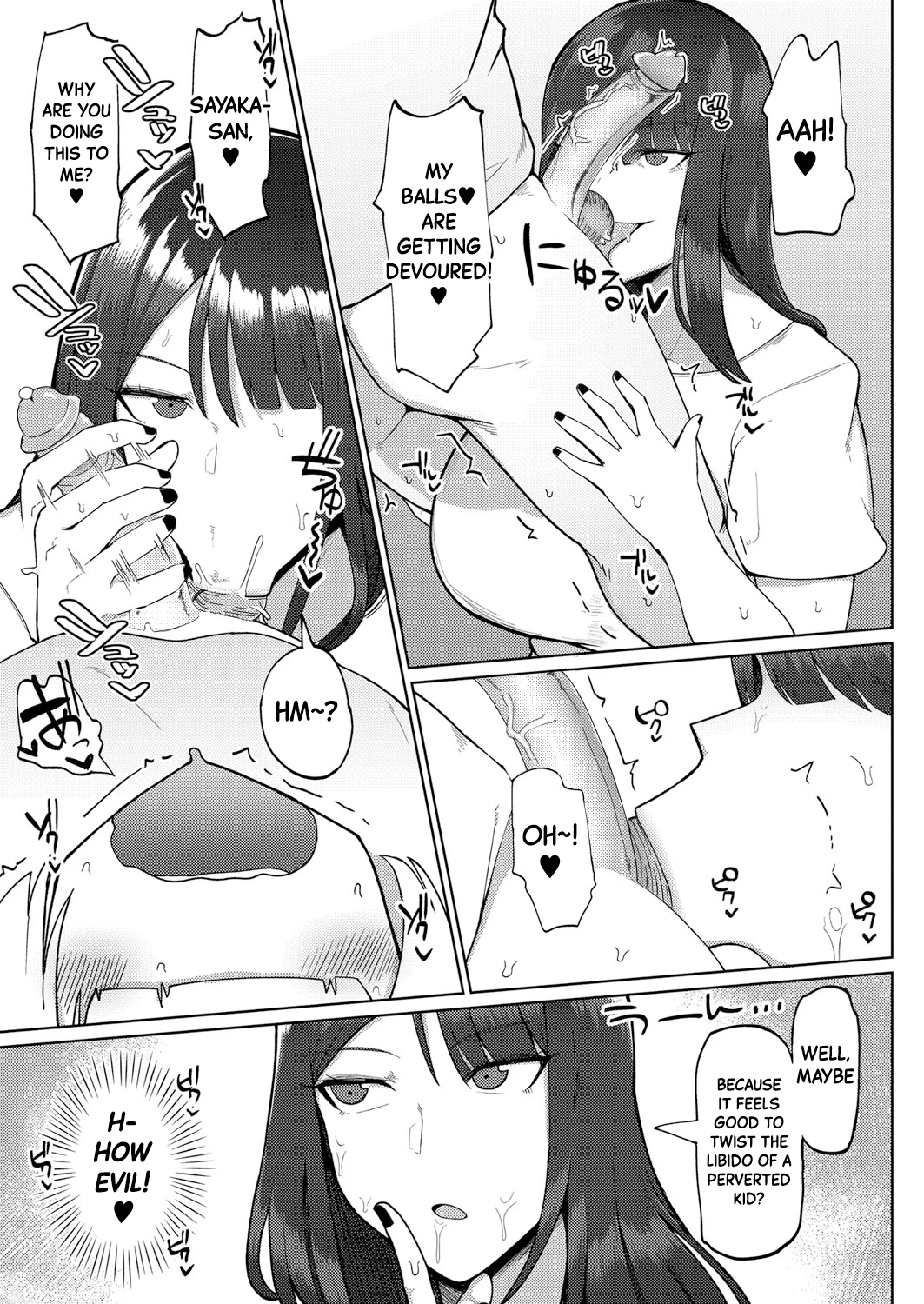Fear! The Libido-Wrecking Older Girl | Kyoufu! Seiheki Hakai Onee-san porn comic picture 13