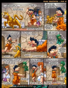 Feline Frustrated porn comic picture 1