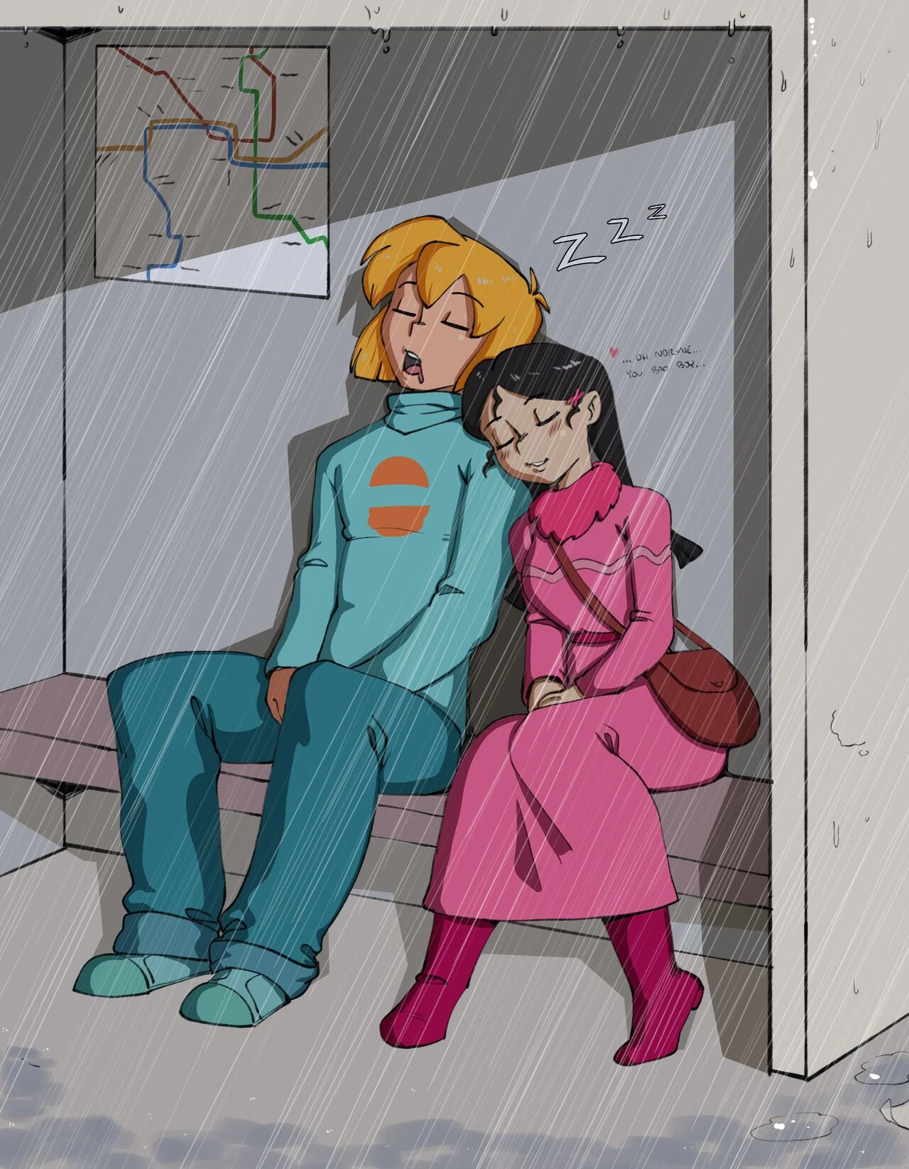 Femboy Mitz porn comic picture 8