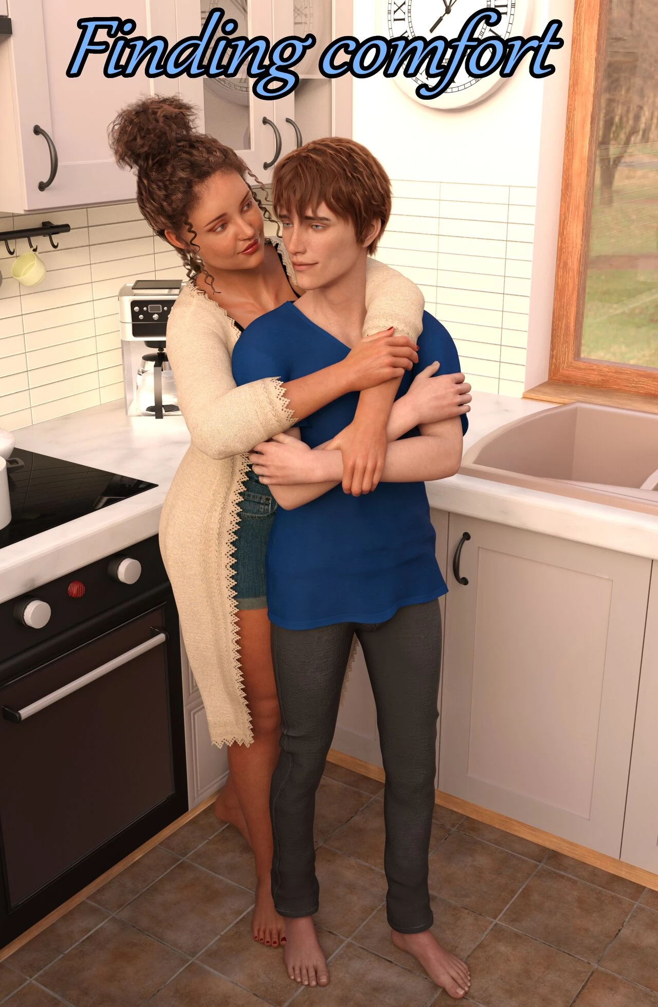 Finding Comfort porn comic picture 1