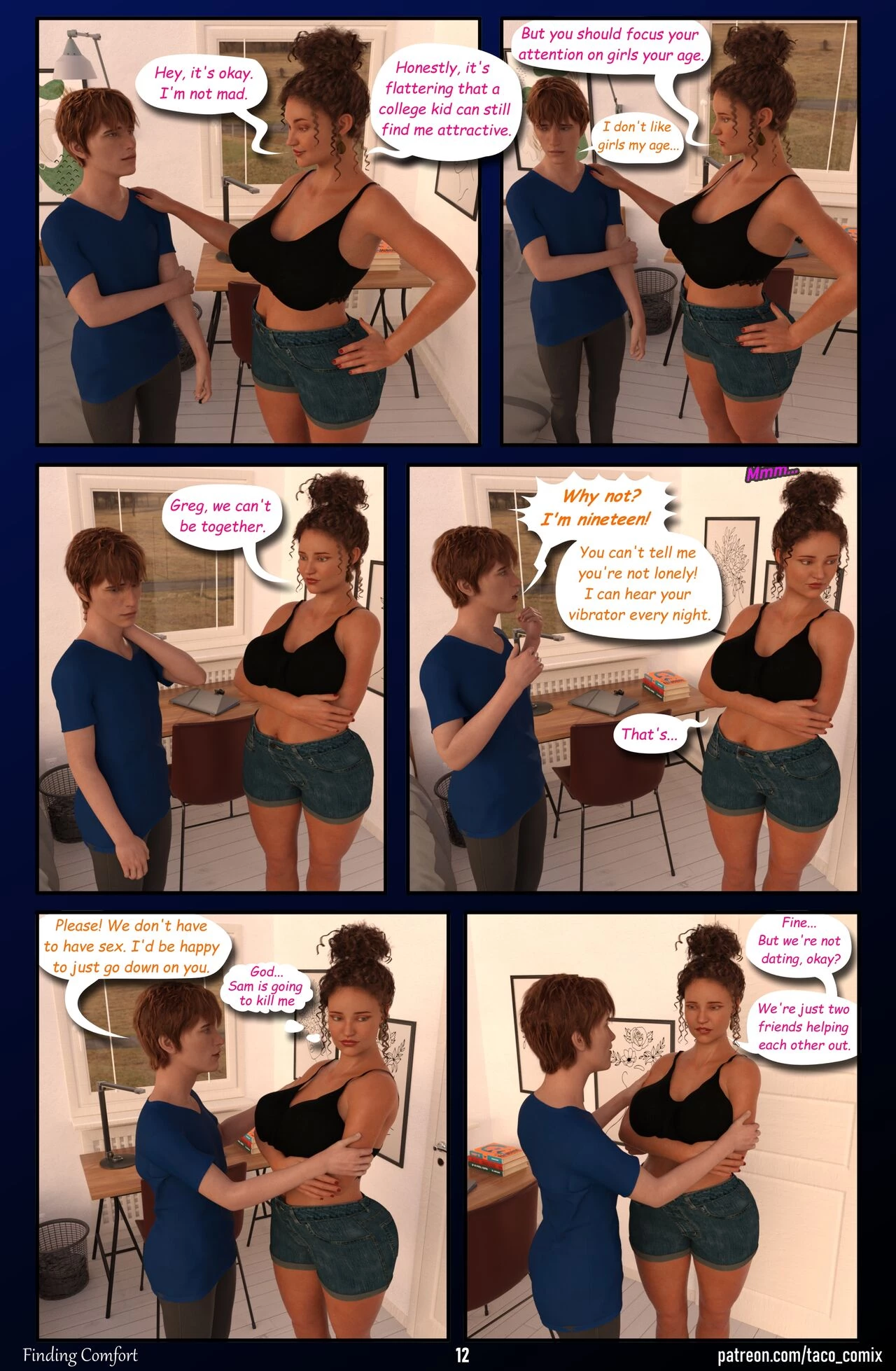 Finding Comfort porn comic picture 13
