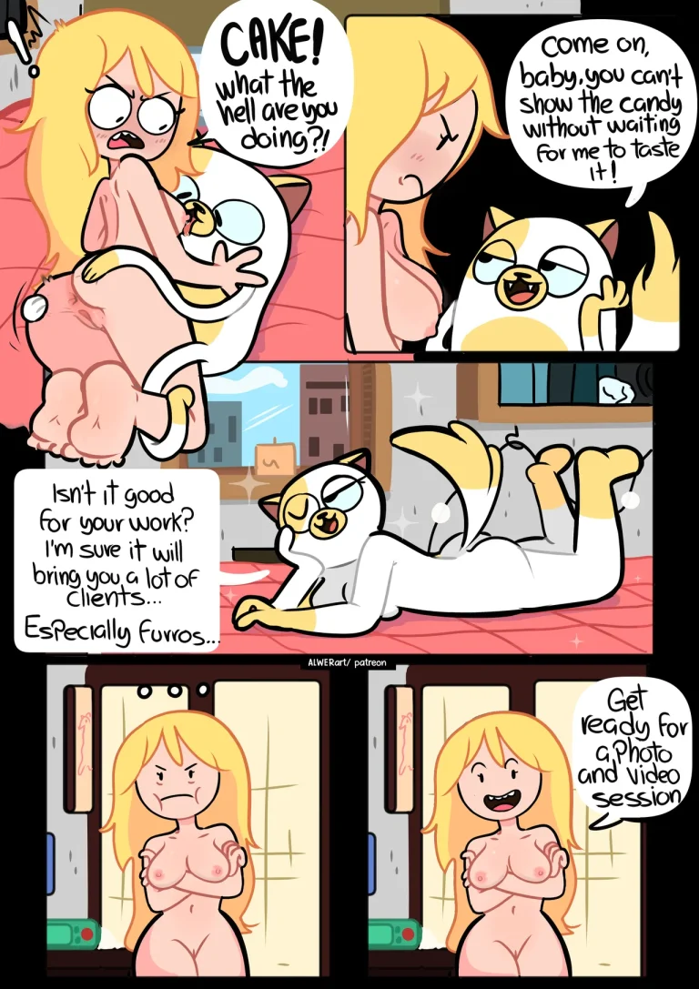 Fionna and Cake: A New Job (Ongoing) porn comic picture 4