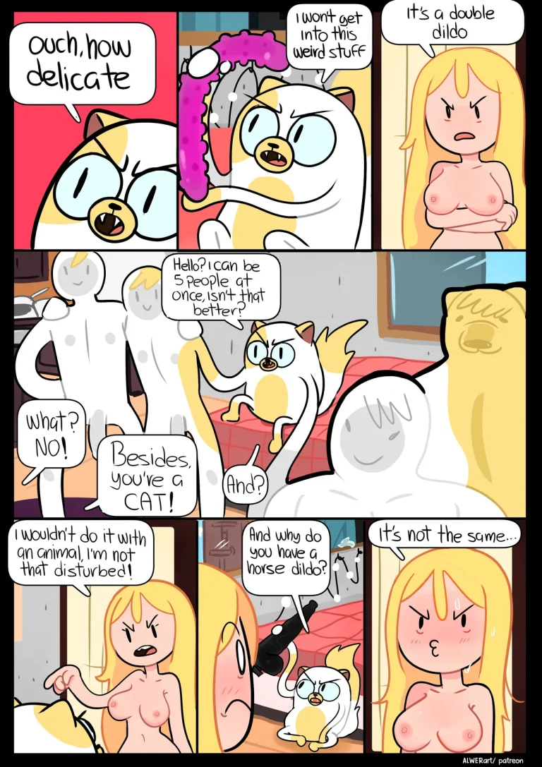 Fionna and Cake: A New Job (Ongoing) porn comic picture 8