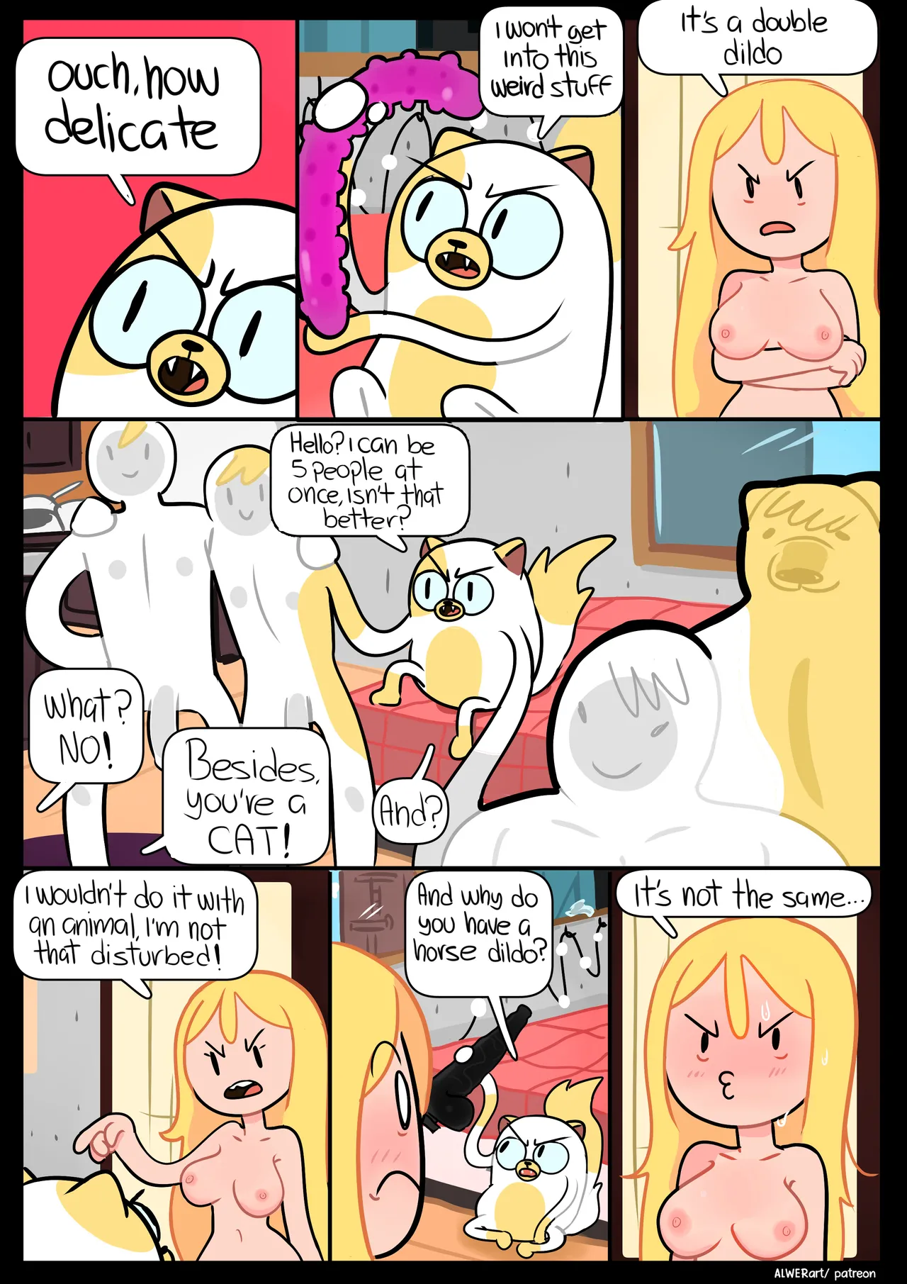 Fionna and Cake: A New Job (Ongoing) porn comic picture 8