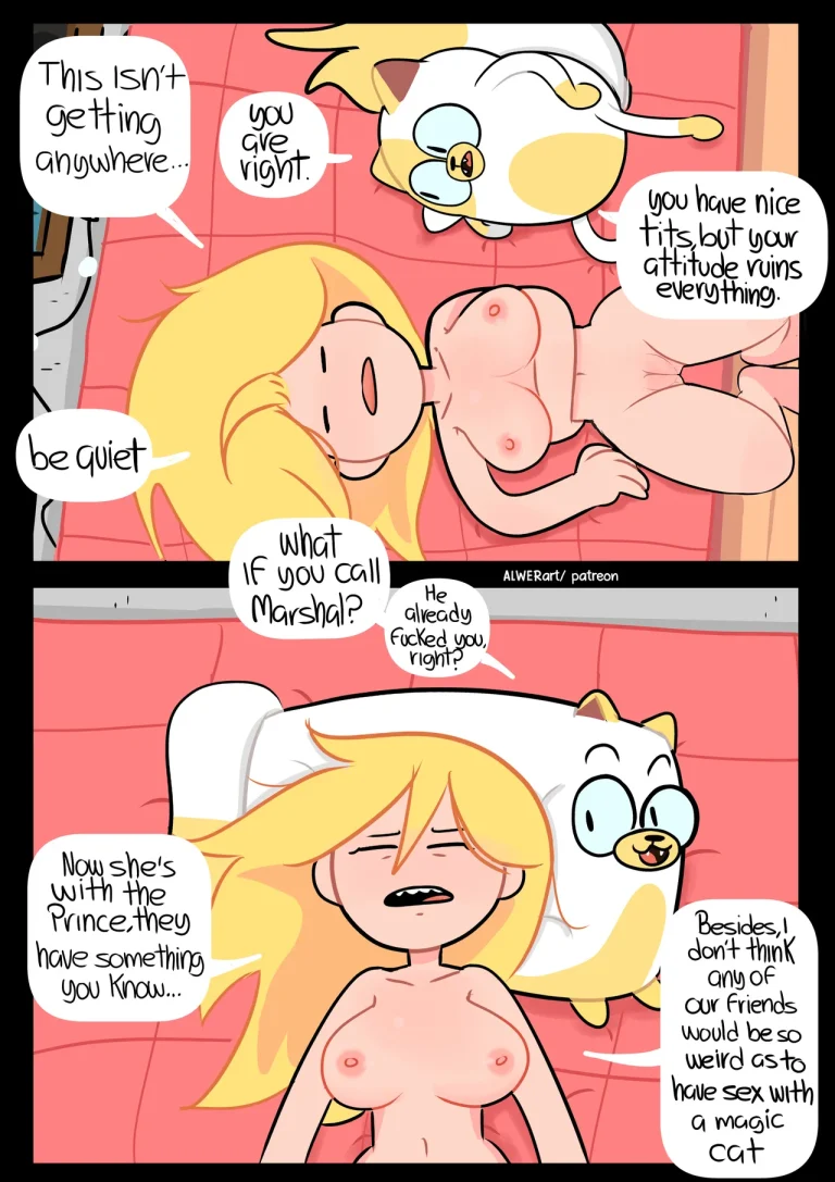 Fionna and Cake: A New Job (Ongoing) porn comic picture 9