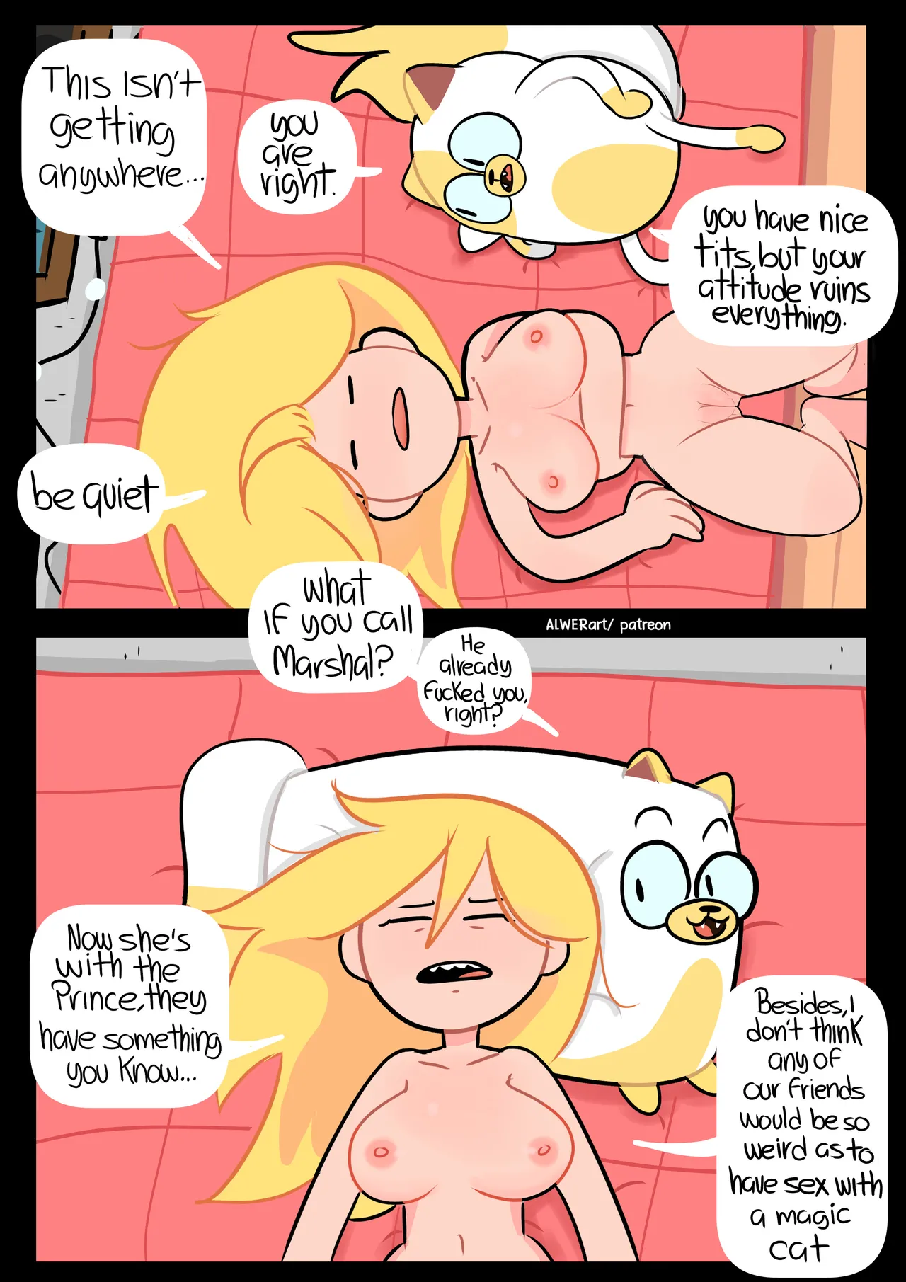 Fionna and Cake: A New Job (Ongoing) porn comic picture 9