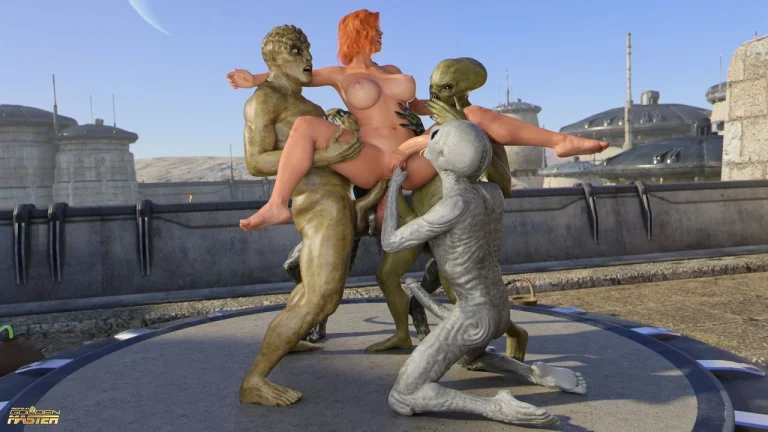 First Contact - 11 alien gangbang porn comic picture 121