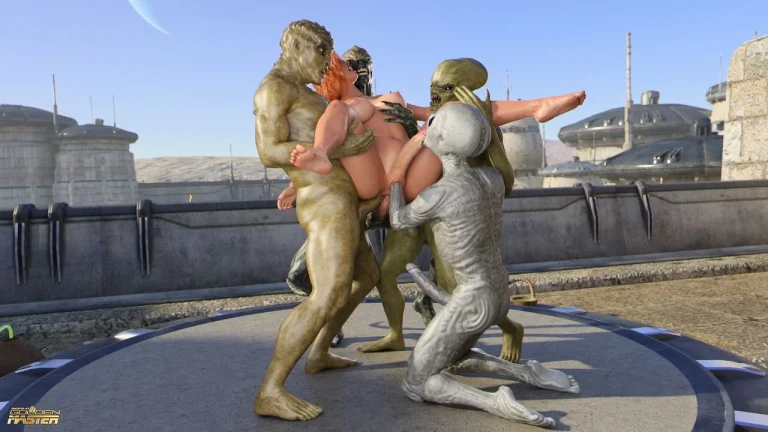 First Contact - 11 alien gangbang porn comic picture 126