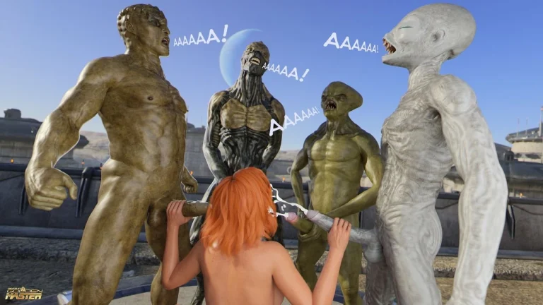 First Contact - 11 alien gangbang porn comic picture 133
