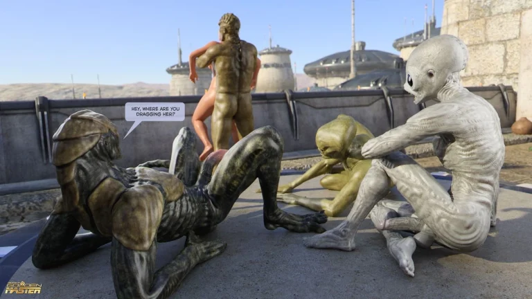 First Contact - 11 alien gangbang porn comic picture 138