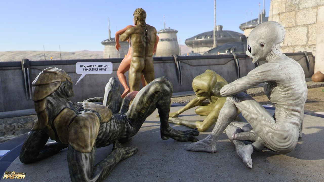 First Contact - 11 alien gangbang porn comic picture 138