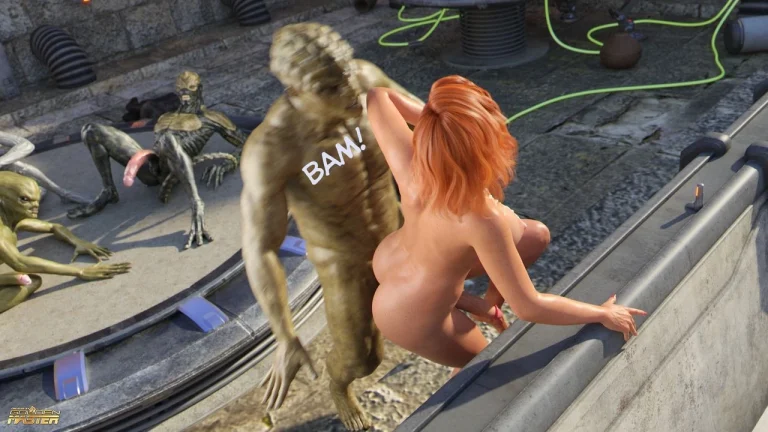 First Contact - 11 alien gangbang porn comic picture 143