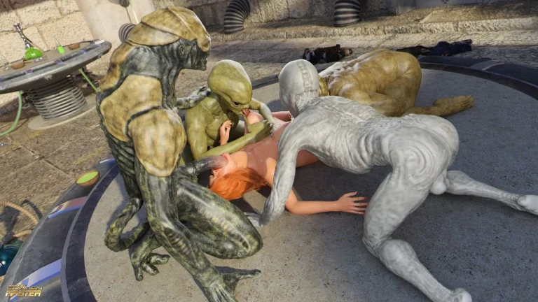 First Contact - 11 alien gangbang porn comic picture 32