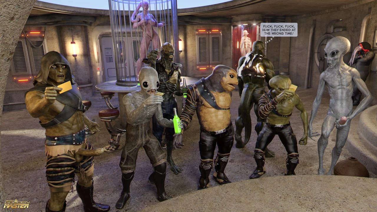 First Contact - 11 alien gangbang porn comic picture 5