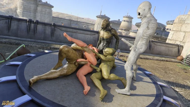 First Contact - 11 alien gangbang porn comic picture 98