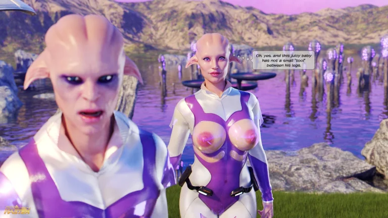 First Contact 5 - Pleasure Planet porn comic picture 36