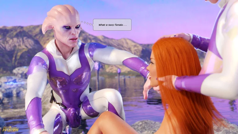First Contact 5 - Pleasure Planet porn comic picture 40