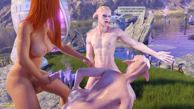 First Contact 5 - Pleasure Planet porn comic picture 94