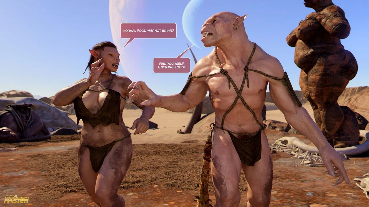First Contact 7 - Night of Primal Lust porn comic picture 41