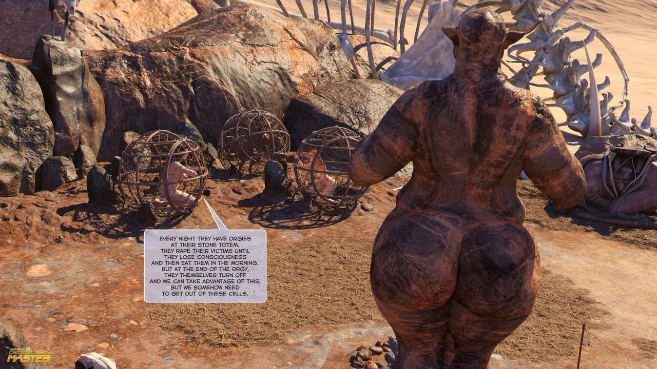 First Contact 7 - Night of Primal Lust porn comic picture 52