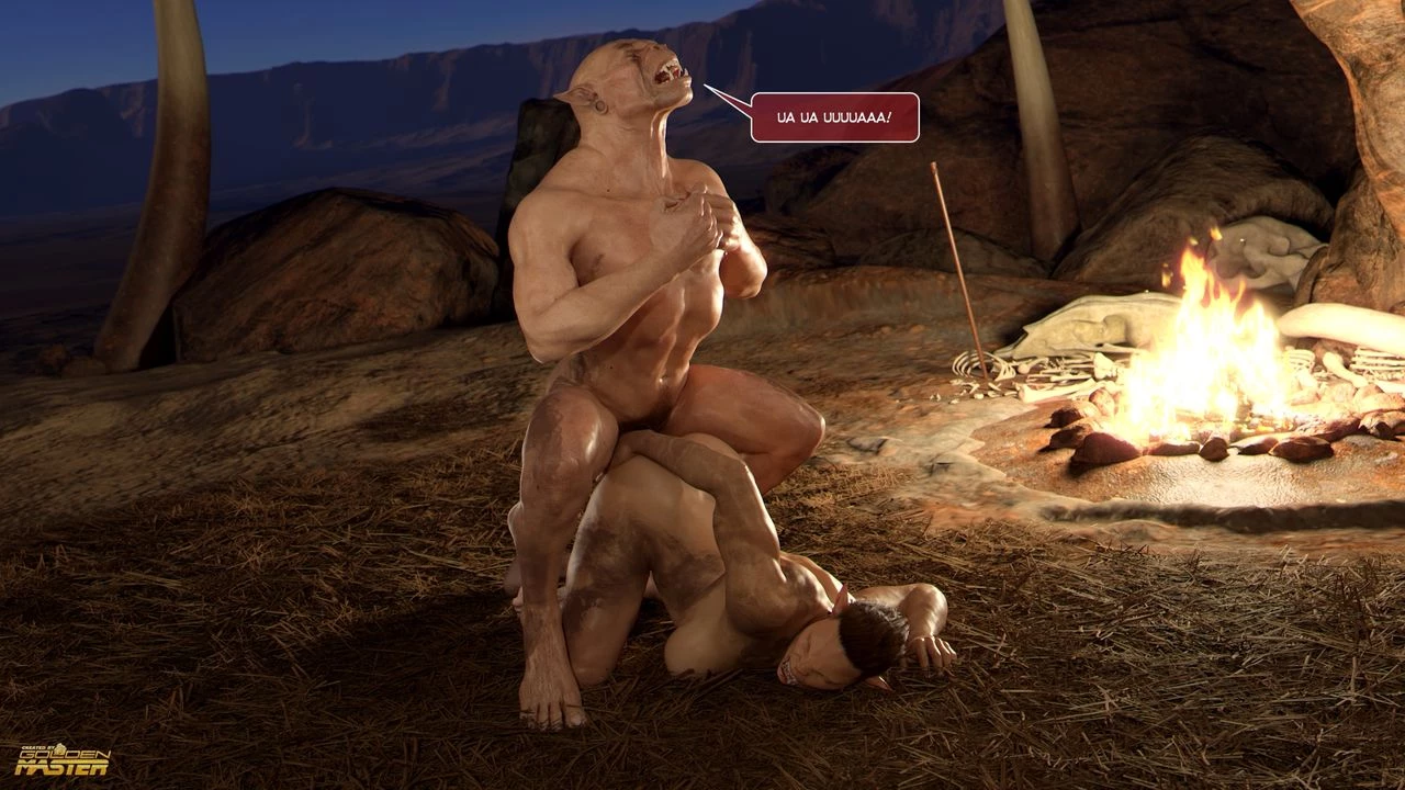 First Contact 7 - Night of Primal Lust porn comic picture 77