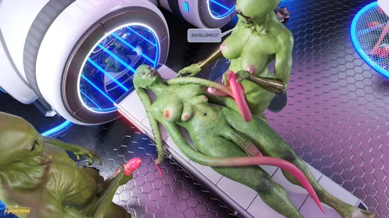 First Contact 8 - Pitfall porn comic picture 17