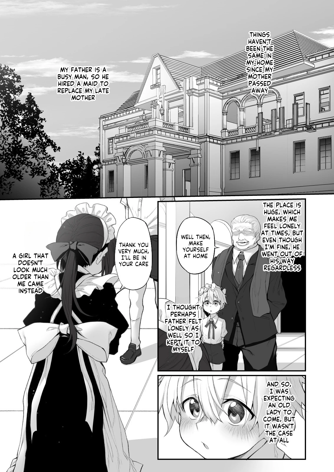 First Love Maid ~Boku no Hatsukoi Maid ga Otou-sama ni Netorareru Wake ga Nai~ porn comic picture 3