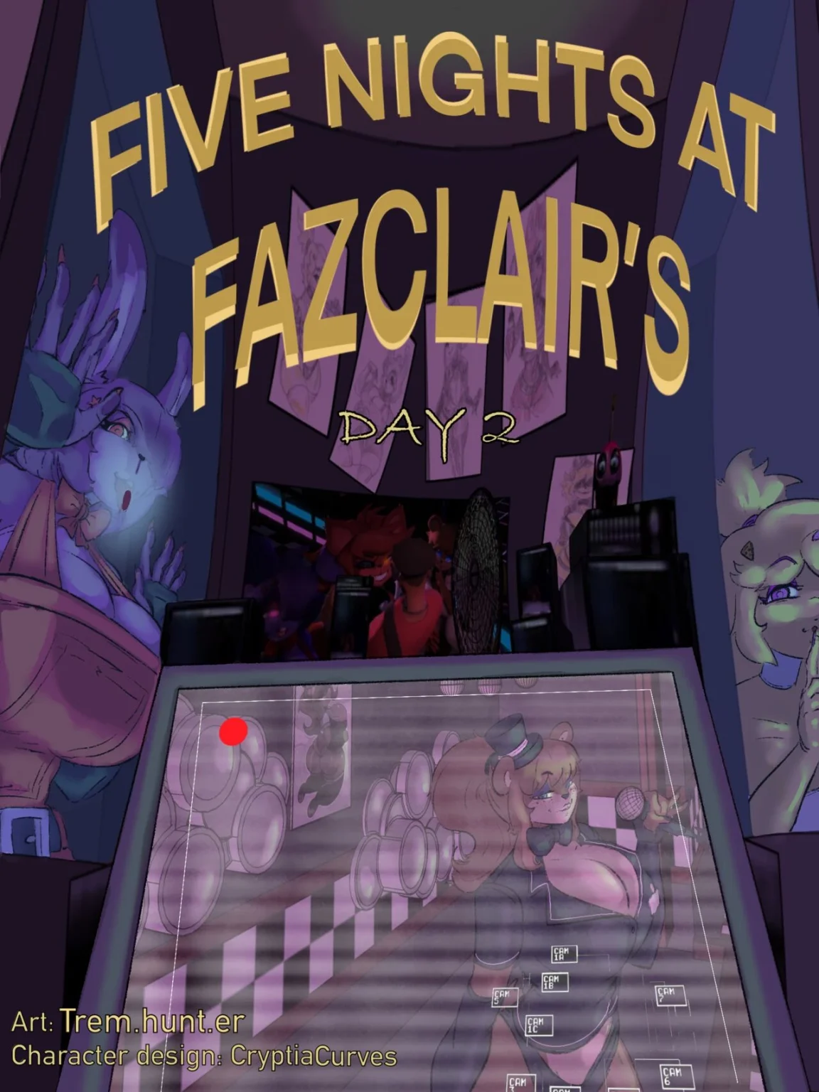 Five night at Fazclair's - night 2 porn comic picture 1