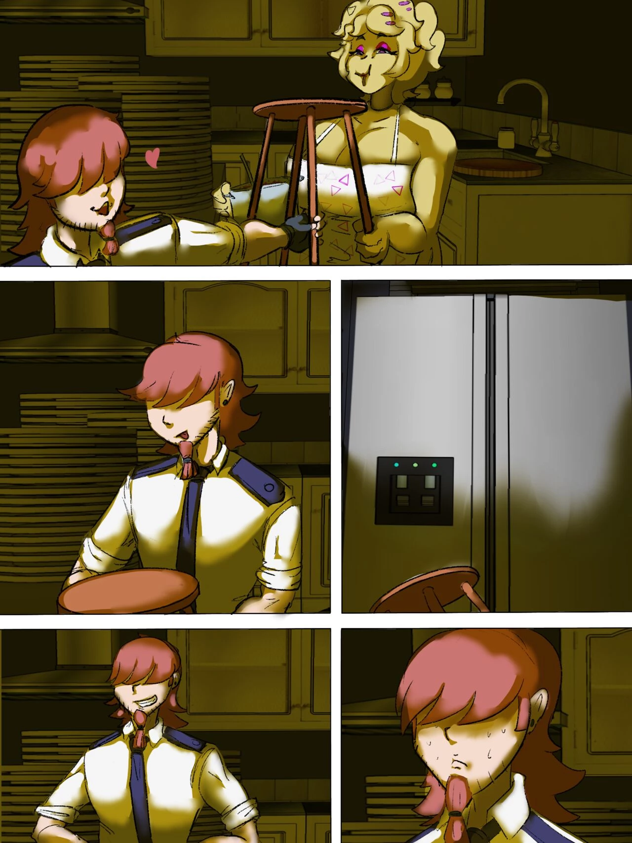 Five night at Fazclair's - night 2 porn comic picture 11