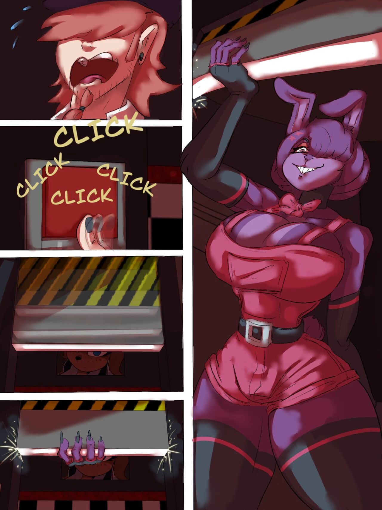 Five night at Fazclair's - night 2 porn comic picture 4