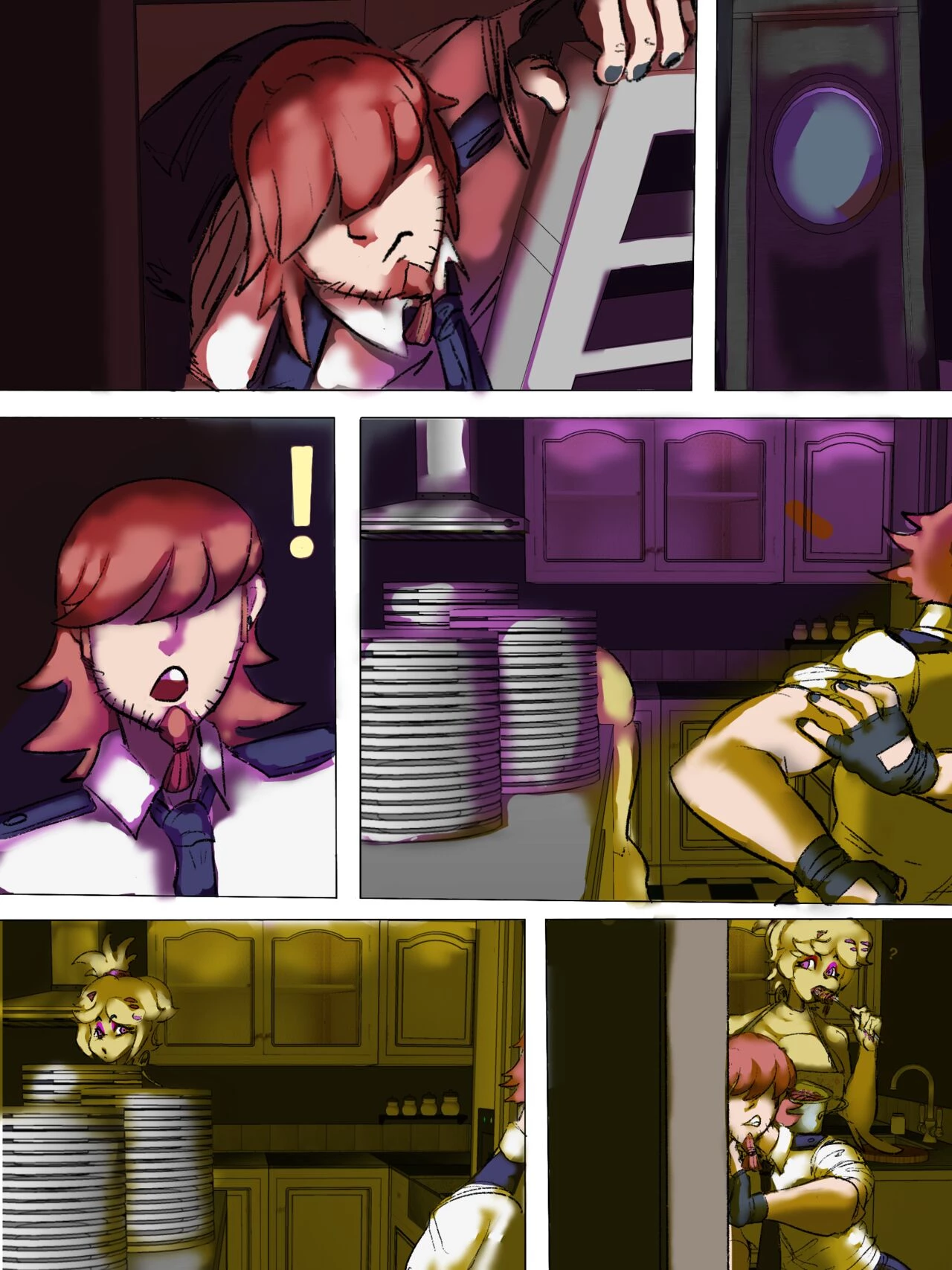 Five night at Fazclair's - night 2 porn comic picture 9