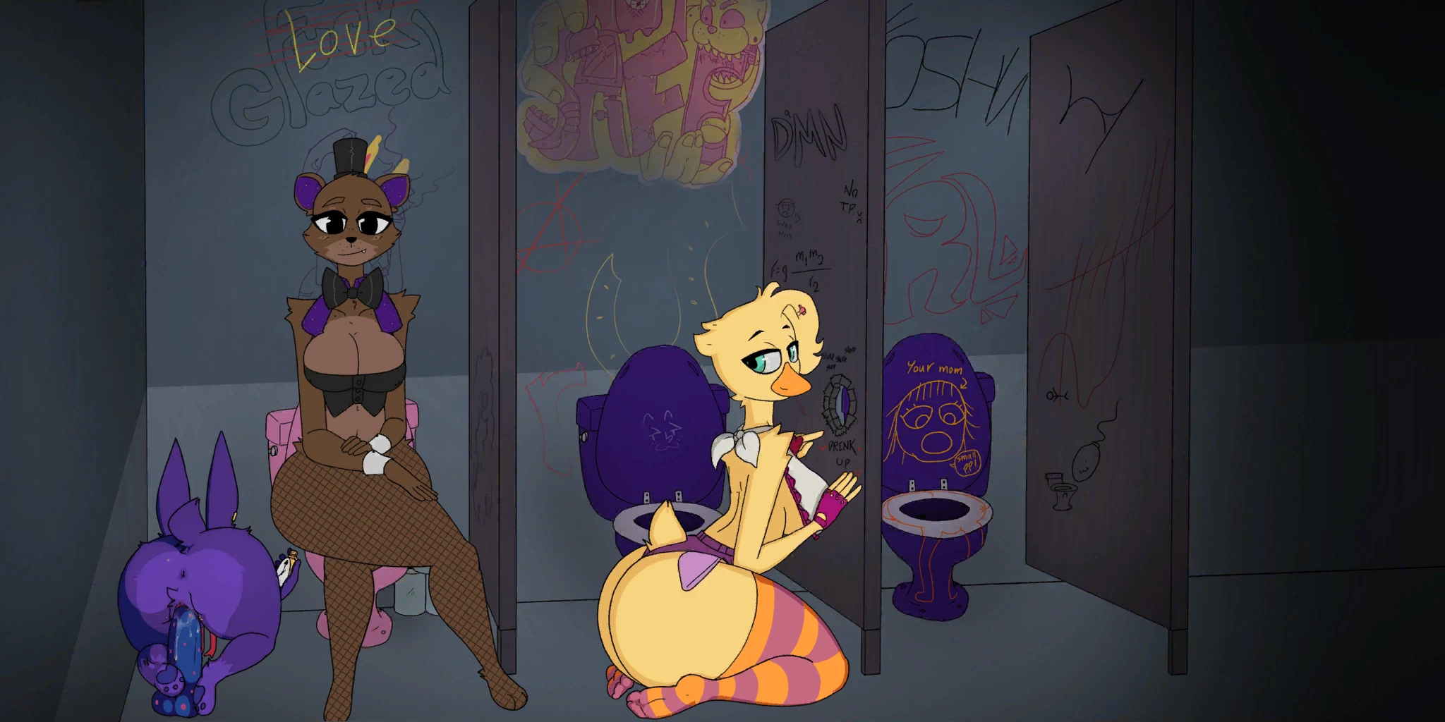 Five Nights At Fuzzboob's porn comic picture 11