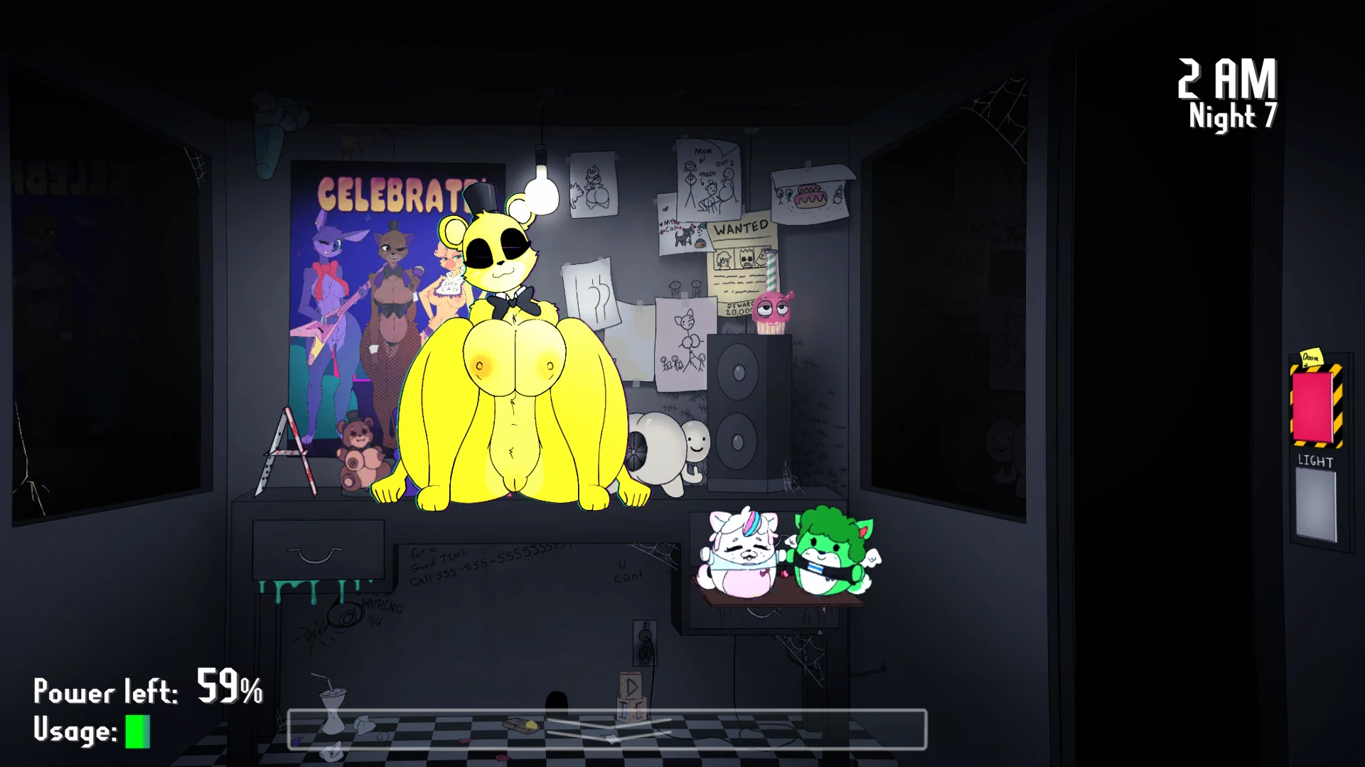 Five Nights At Fuzzboob's porn comic picture 19