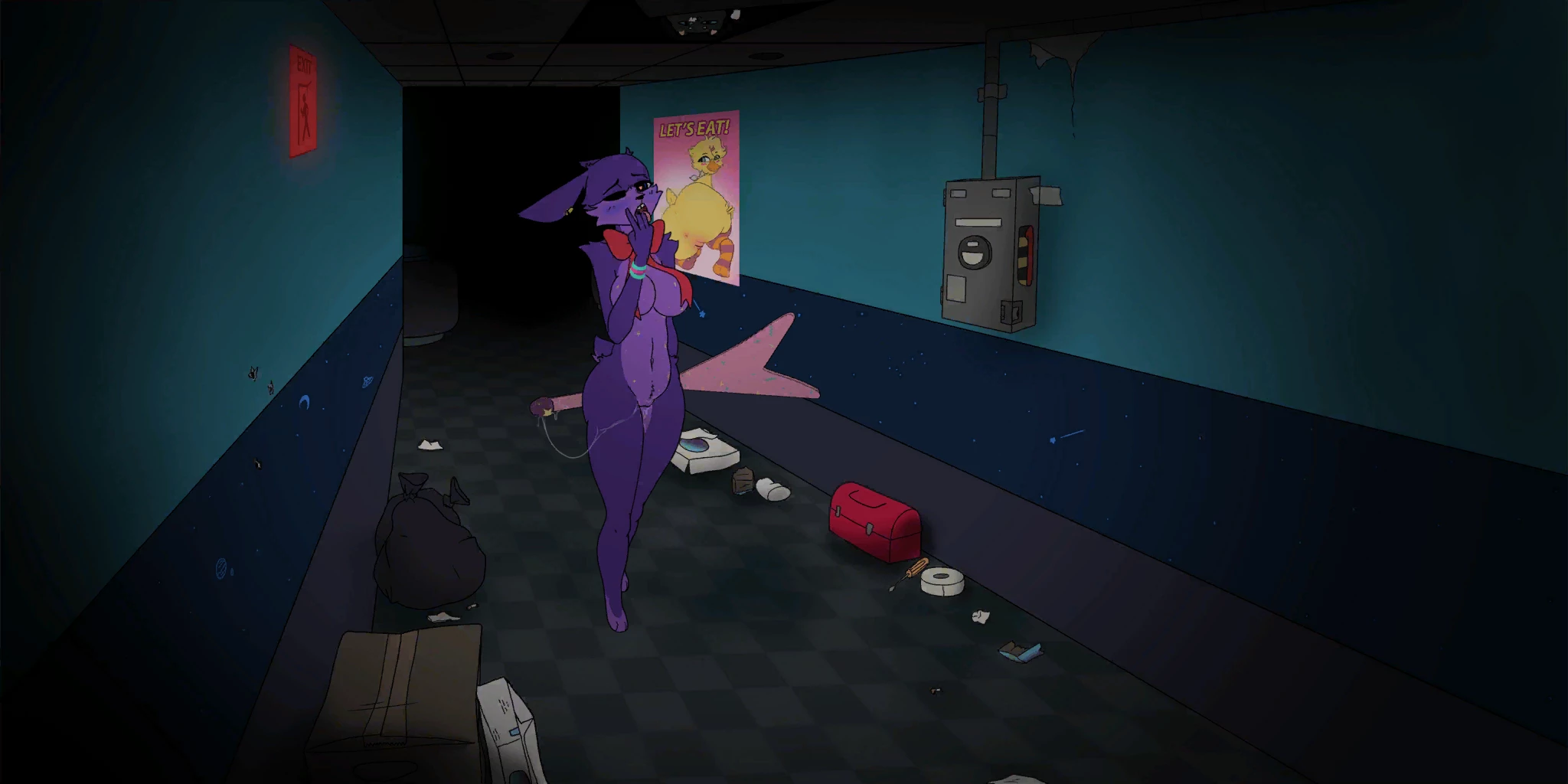Five Nights At Fuzzboob's porn comic picture 6