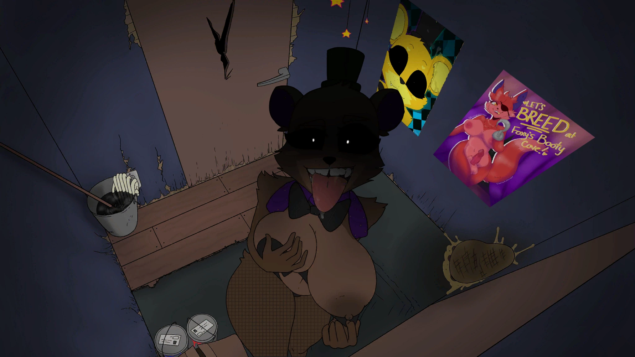 Five Nights At Fuzzboob's porn comic picture 8