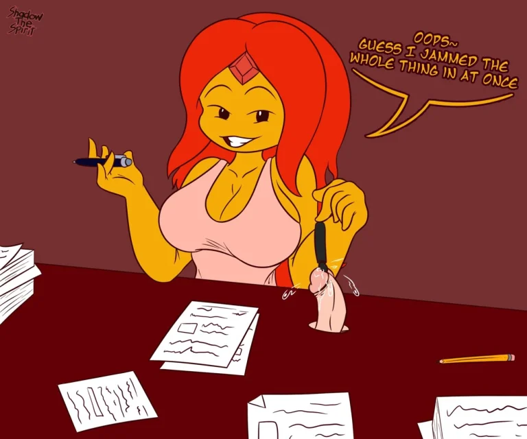 Flame Princess Femdom porn comic picture 2
