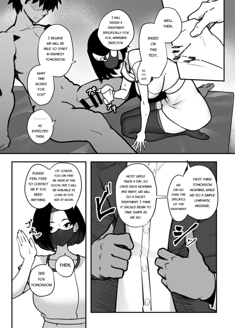 Flirty Lovey Futanari Reverse Anal Sex Salon porn comic picture 8