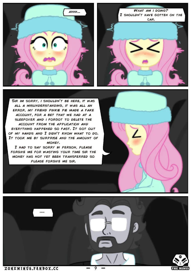 Flyttershy porn comic picture 10