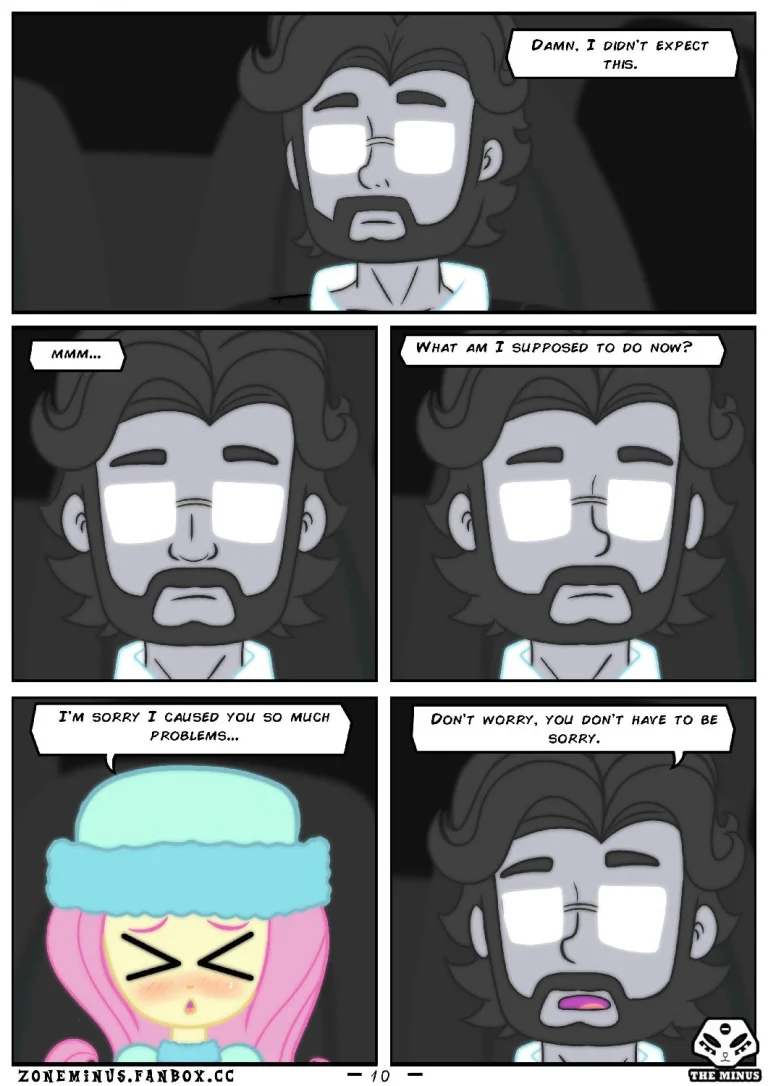 Flyttershy porn comic picture 11