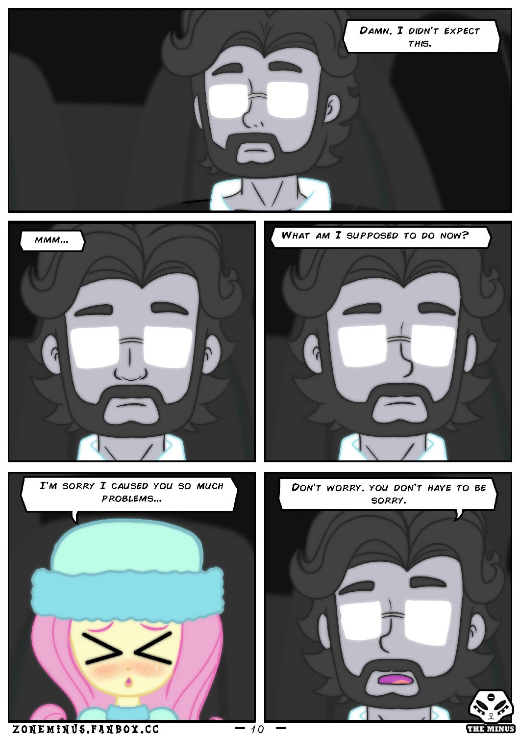 Flyttershy porn comic picture 11