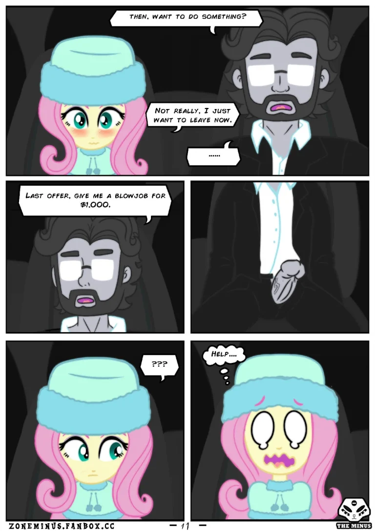 Flyttershy porn comic picture 12