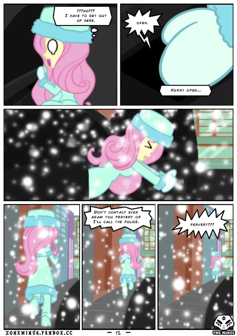 Flyttershy porn comic picture 13